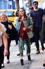 OLIVIA PALERMO Out and About in New York 10/18/2016