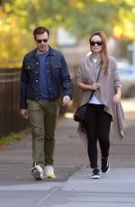 OLIVIA WILDE and Jason Sudeikis Out in Brooklyn 10/17/2016