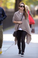OLIVIA WILDE and Jason Sudeikis Out in Brooklyn 10/17/2016