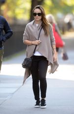 OLIVIA WILDE and Jason Sudeikis Out in Brooklyn 10/17/2016