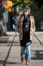 OLIVIA WILDE Out and About in New York 10/24/2016