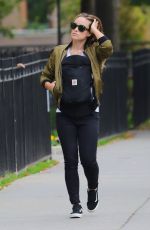 OLIVIA WILDE Out in About in Brooklyn 10/17/2016