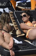 OLYMPIA VALANCE in Bikini at a Beach in Mykonos 10/03/2016