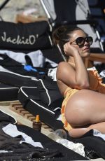 OLYMPIA VALANCE in Bikini at a Beach in Mykonos 10/03/2016