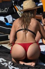 OLYMPIA VALANCE in Bikini at a Beach in Mykonos 10/03/2016