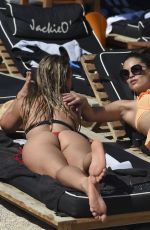 OLYMPIA VALANCE in Bikini at a Beach in Mykonos 10/03/2016
