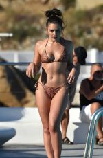 OLYMPIA VALANCE in Bikini on the Beach in Mykonos 10/10/2016