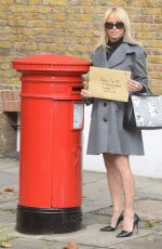 PAMELA ANDERSON Posts Letter to PM Theresa May in London 10/12/2016