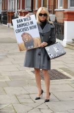 PAMELA ANDERSON Posts Letter to PM Theresa May in London 10/12/2016