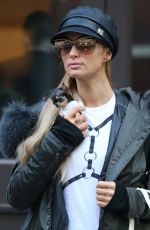 PARIS HILTON Out and About in New York 10/11/2016