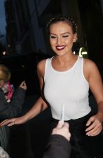 PERRIE EDWARDS and LEIGH-ANNE PINNOCK Arrives at BBC Studios 10/19/2016