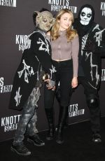 PEYTON ROI LIST at Knott’s Scary Farm Opening Night in Buena Patk 09/30/2016