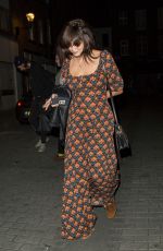 PIXIE GELDOF Night Out in London 10/05/2016