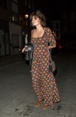PIXIE GELDOF Night Out in London 10/05/2016