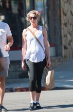 Pregnant KATHERINE HEIGL Out and About in Los Angeles 10/08/2016