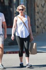 Pregnant KATHERINE HEIGL Out and About in Los Angeles 10/08/2016