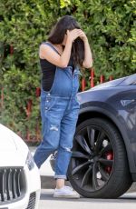 Pregnant MILA KUNIS in Jeans Out in Los Angeles 10/07/2016