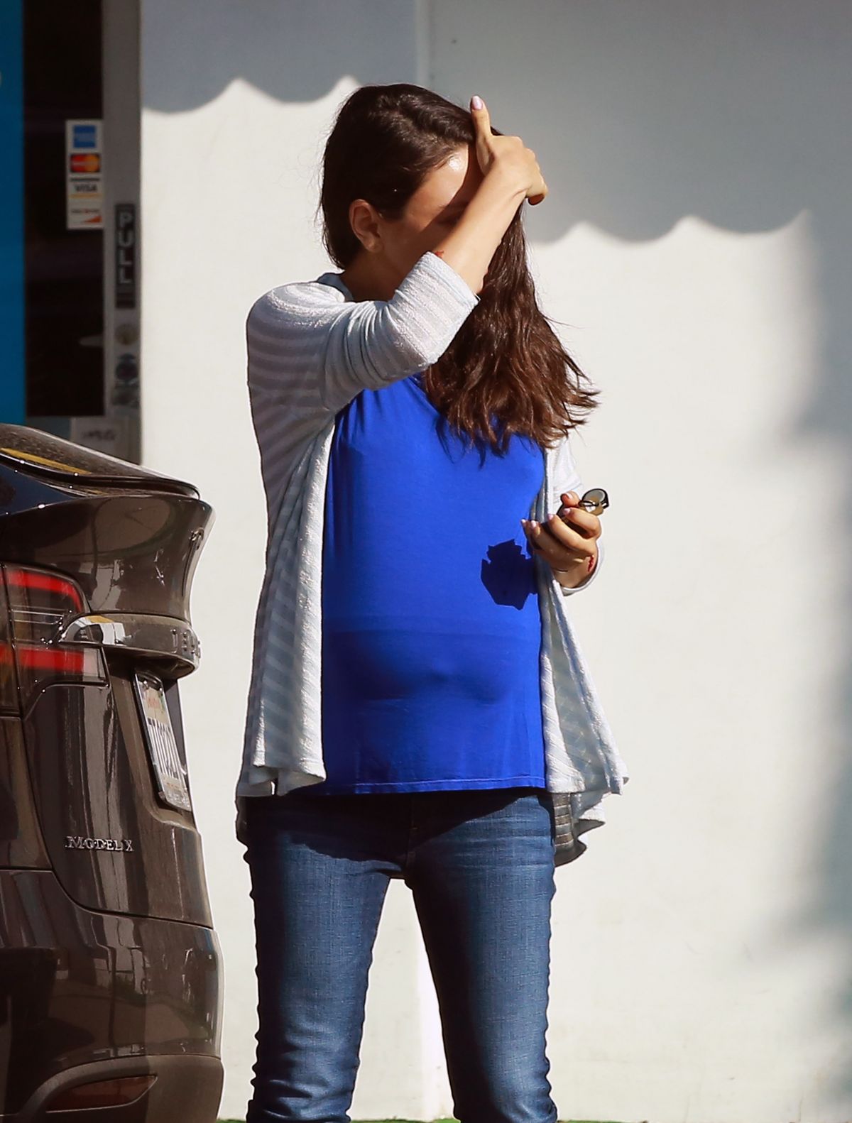 Pregnant Mila Kunis Out And About In Studio City 10252016 Hawtcelebs