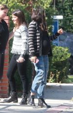 Pregnant MILA KUNIS Out Getting Lunch in Beverly Hills 10/14/2016