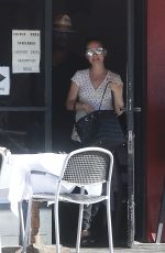 Pregnant NATALIE PORTMAN Out and About in Los Feliz 10/20/2016