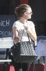 Pregnant NATALIE PORTMAN Out and About in Los Feliz 10/20/2016