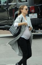 Pregnant NATALIE PORTMAN Out Shopping in Los Angeles 10/24/2016