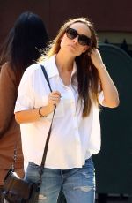 Pregnant OLIVIA WILDE Out in New York 10/19/2016