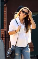 Pregnant OLIVIA WILDE Out in New York 10/19/2016
