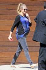 Pregnant TERESA PALMER Leaves Her Home in Los Angeles 10/05/2016