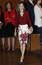 QUEEN LETIZIA OF SPAIN at Meeting of Friends of Prado Musem Foundation in Madrid 