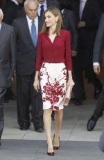 QUEEN LETIZIA OF SPAIN at Meeting of Friends of Prado Musem Foundation in Madrid 