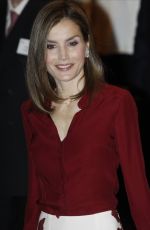 QUEEN LETIZIA OF SPAIN at Meeting of Friends of Prado Musem Foundation in Madrid 