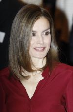 QUEEN LETIZIA OF SPAIN at Meeting of Friends of Prado Musem Foundation in Madrid 