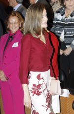 QUEEN LETIZIA OF SPAIN at Meeting of Friends of Prado Musem Foundation in Madrid 