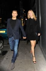 RACHEL RILEY NightOut in London 10/21/2016