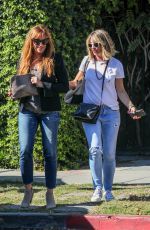 REBECCA GAYHEART Out and About in West Hollywood 10/06/2016