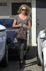 REBECCA ROMIJN Leaves a Salon in Beverly Hills 10/18/2016