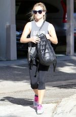 REESE WITHERSPOON at a Gym in Brentwood 10/03/2016