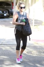 REESE WITHERSPOON at a Gym in Brentwood 10/03/2016
