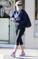 REESE WITHERSPOON at a Gym in Brentwood 10/03/2016