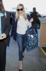 REESE WITHERSPOON at LAX Airport in Los Angeles 10/05/2016