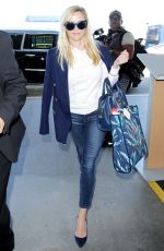 REESE WITHERSPOON at LAX Airport in Los Angeles 10/05/2016