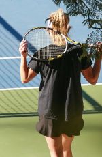 REESE WITHERSPOON on a Tennis Court in Los Angeles 10/21/2016