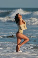 REY ROBIIN at 138 Water Photoshoot on the Beach in Los Angeles 10/10/2016