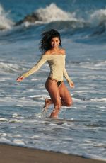 REY ROBIIN at 138 Water Photoshoot on the Beach in Los Angeles 10/10/2016