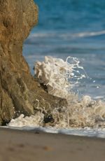 REY ROBIIN at 138 Water Photoshoot on the Beach in Los Angeles 10/10/2016