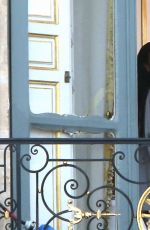 RIHANNA Arrives on the Set of a Photoshoot in Paris 10/02/2016