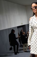 RIHANNA at Christian Dior Fashion Show at Paris Fashion Week 09/30/2016