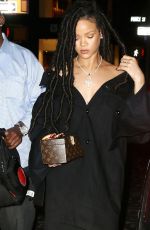 RIHANNA at Paintbox Nail Salon in New York 10/07/2016