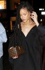 RIHANNA at Paintbox Nail Salon in New York 10/07/2016